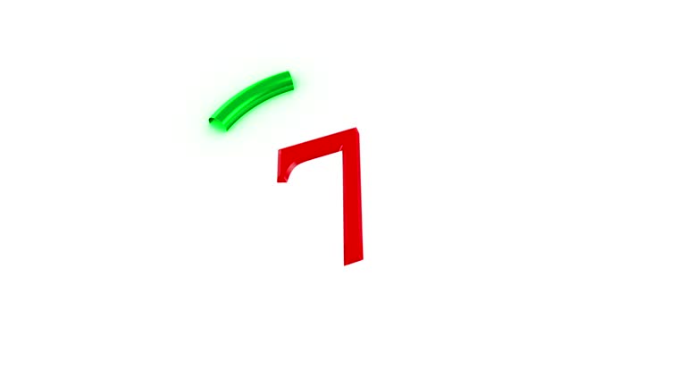 Countdown Numbers 7 173 Number 7 Illustration Stock Videos, Footage, & 4K Video Clips ...