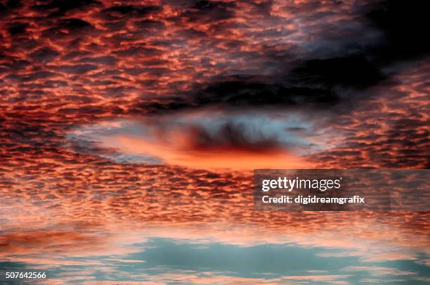 strange and unusual cloud formation in the sky