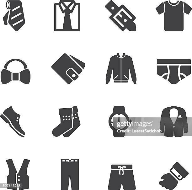 illustrations, cliparts, dessins animés et icônes de homme formelle porter icons/eps10 - caleçon