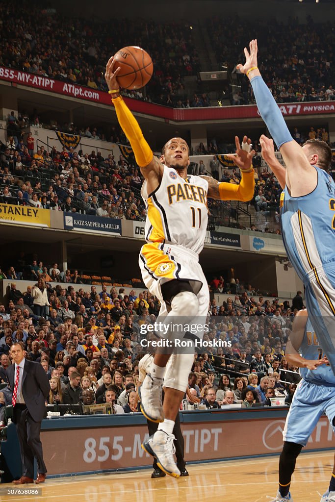 Denver Nuggets v Indiana Pacers