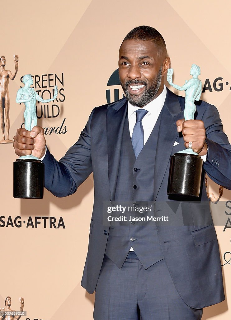 The 22nd Annual Screen Actors Guild Awards - Press Room