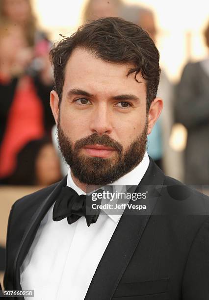 Actor Tom Cullen attends the 22nd Annual Screen Actors Guild Awards at The Shrine Auditorium on January 30, 2016 in Los Angeles, California.