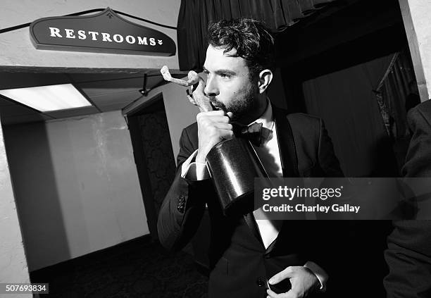 Actor Tom Cullen attends The 22nd Annual Screen Actors Guild Awards at The Shrine Auditorium on January 30, 2016 in Los Angeles, California. 25650_020