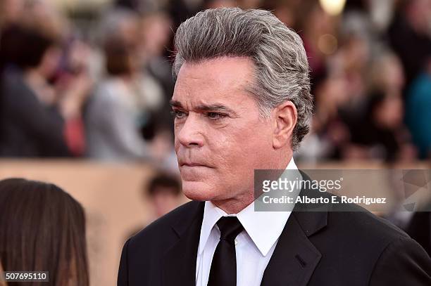 Actor Ray Liotta attends the 22nd Annual Screen Actors Guild Awards at The Shrine Auditorium on January 30, 2016 in Los Angeles, California.