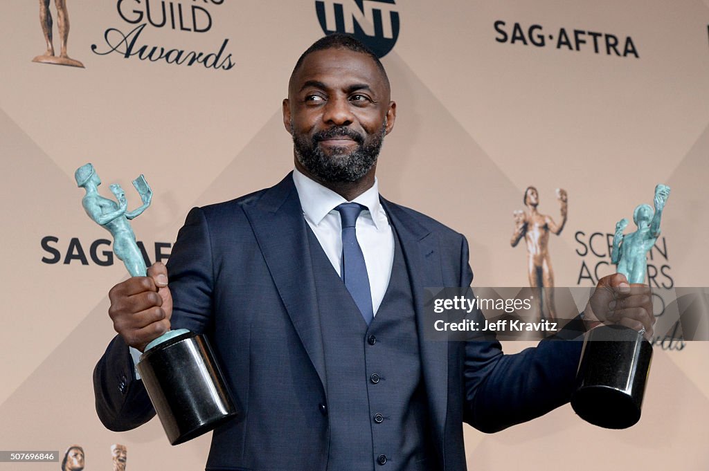 22nd Annual Screen Actors Guild Awards - Press Room