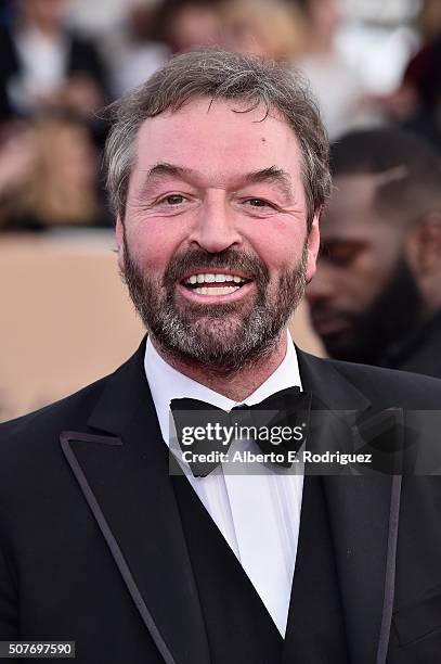 Actor Ian Beattie attends the 22nd Annual Screen Actors Guild Awards at The Shrine Auditorium on January 30, 2016 in Los Angeles, California.