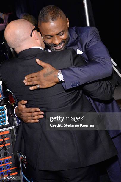 Actor Idris Elba attends The 22nd Annual Screen Actors Guild Awards at The Shrine Auditorium on January 30, 2016 in Los Angeles, California. 25650_016