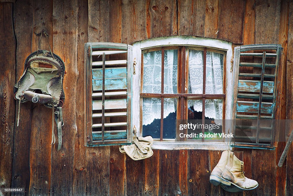 Wild west stylized house