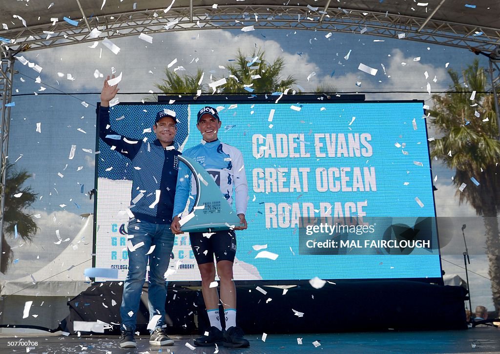 CYCLING-AUS-PODIUM