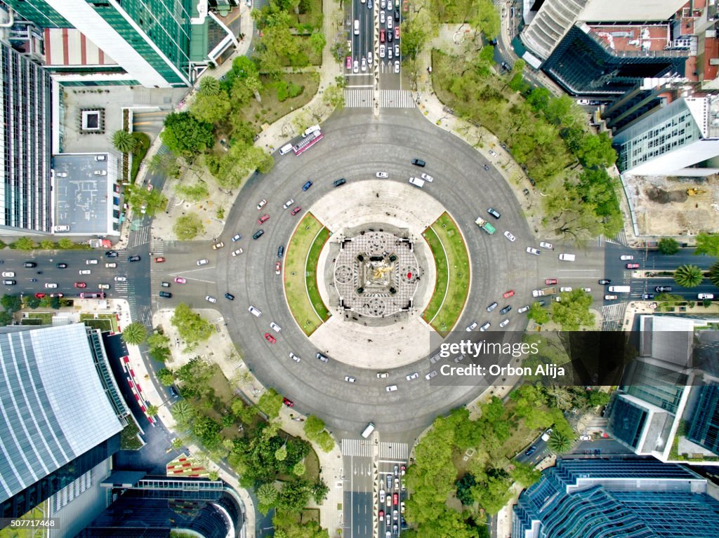 Independence monument in Mexico City