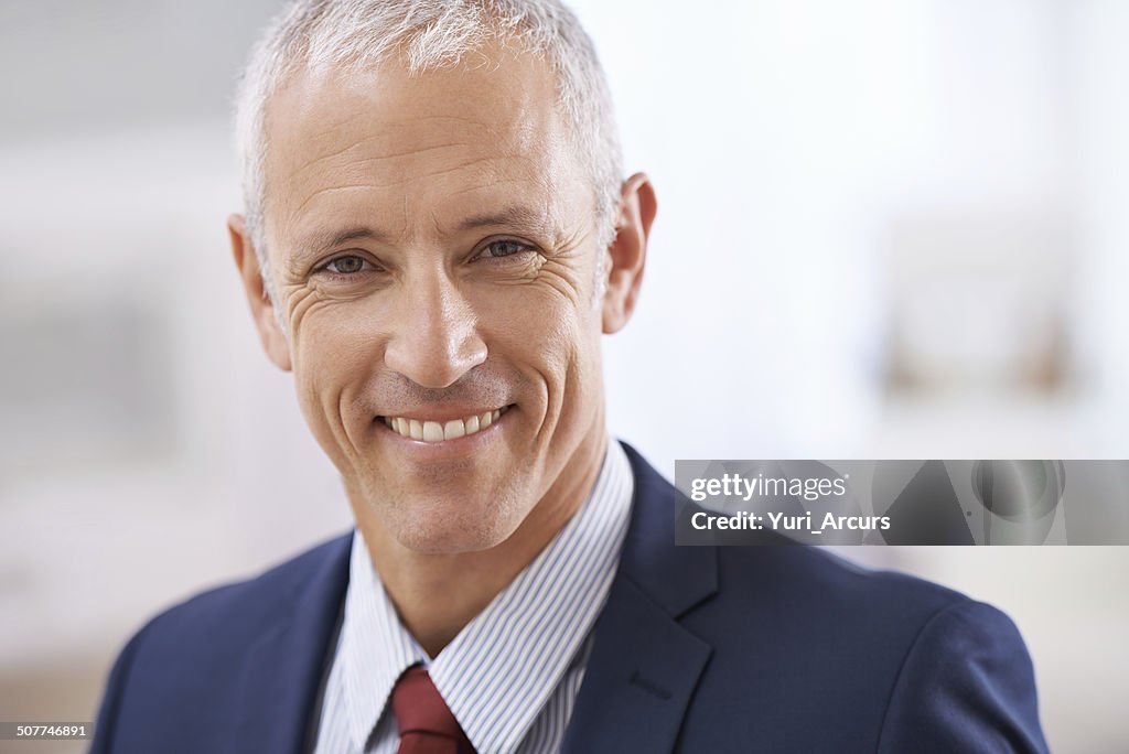 The smile of a great salesman