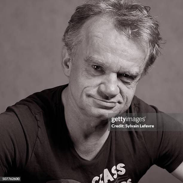 Actor Dominique Pinon poses for a portrait session during 23rd International Fantastic Film Festival on January 30, 2016 in Gerardmer, France.