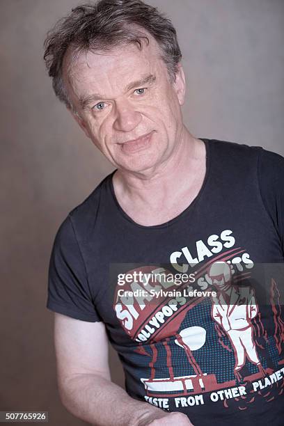 Actor Dominique Pinon poses for a portrait session during 23rd International Fantastic Film Festival on January 30, 2016 in Gerardmer, France.