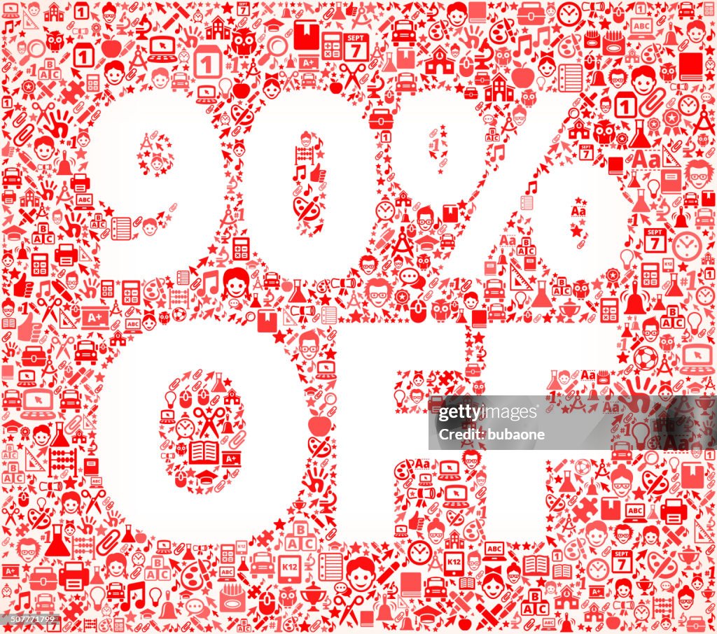 90% Off on educational royalty free vector art Pattern