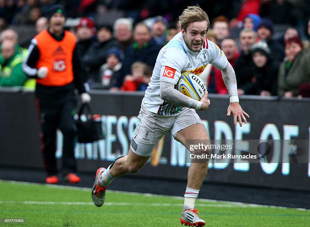 Newcastle Falcons v Harlequins - Aviva Premiership