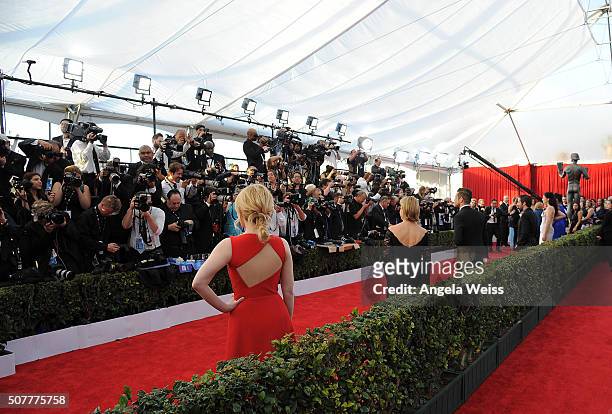 General view of atmosphere during the 22nd Annual Screen Actors Guild Awards at The Shrine Auditorium on January 30, 2016 in Los Angeles, California.