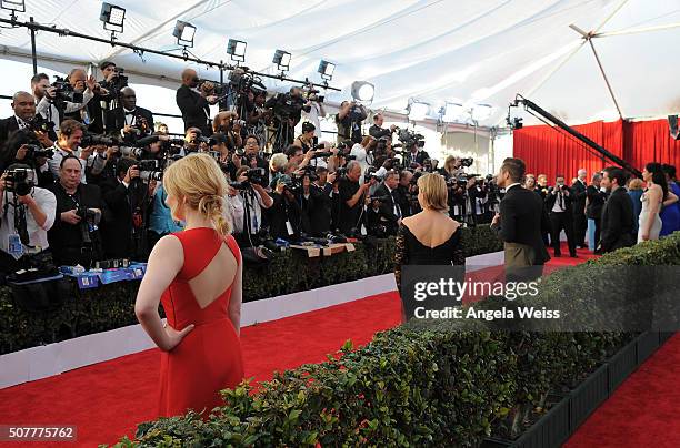 General view of atmosphere during the 22nd Annual Screen Actors Guild Awards at The Shrine Auditorium on January 30, 2016 in Los Angeles, California.