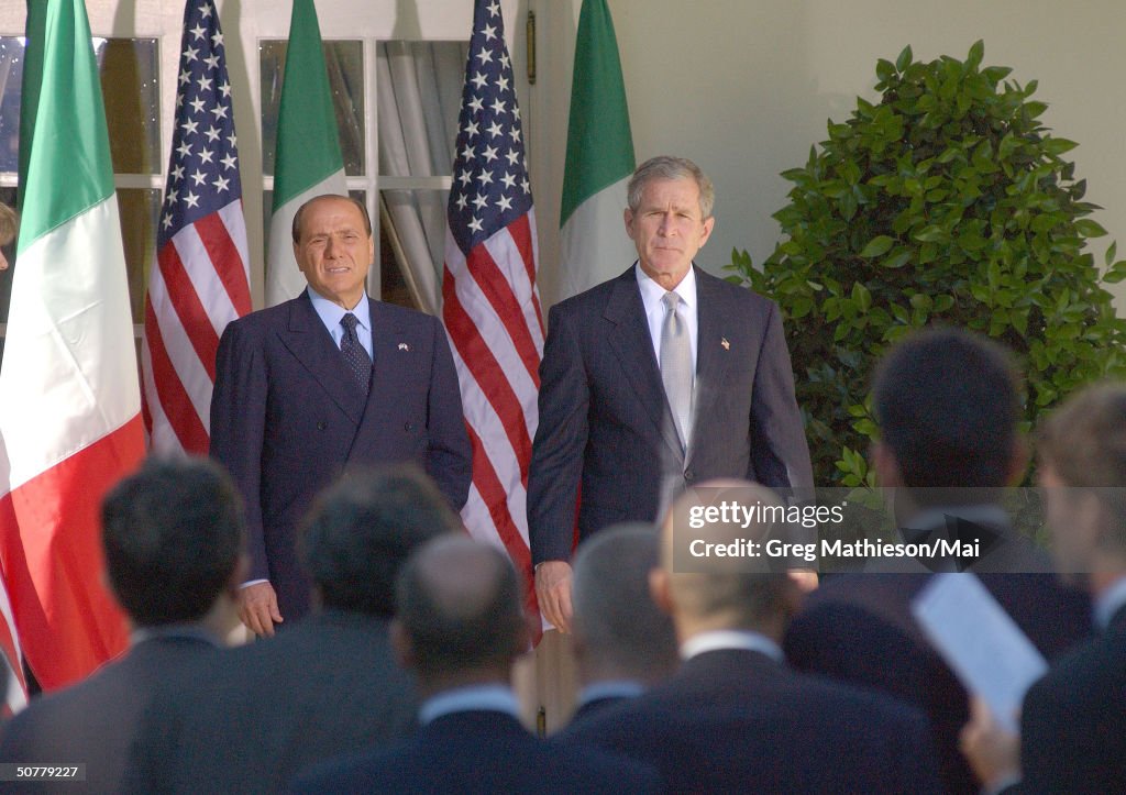 Silvio Berlusconi;George W. Bush