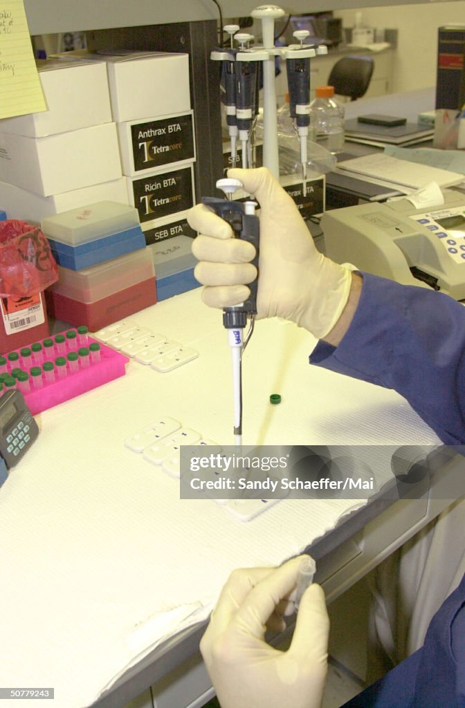 Anthrax Lab Testing The Anthrax test kit, produced by Tetracore, Inc., provides an... News ...
