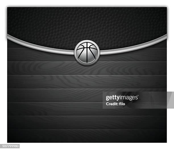 dark basketball background - macrophotography stock illustrations