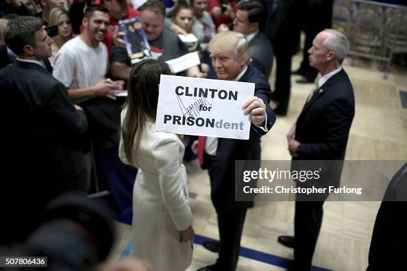 Donald Trump Campaigns In Western Iowa Day Before State's Caucus Donald Trump Campaigns In Western Iowa Day Before State's Caucus