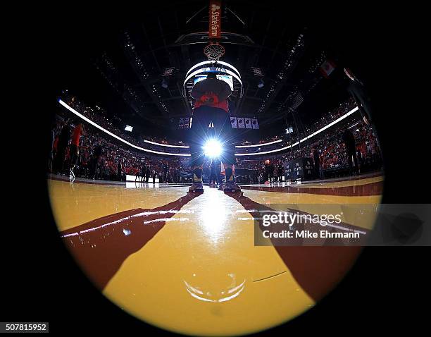 Tim Hardaway Jr. #10 of the Atlanta Hawks looks on during a game against the Miami Heat at American Airlines Arena on January 31, 2016 in Miami,...