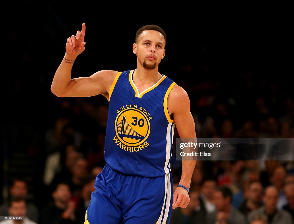 Golden State Warriors v New York Knicks