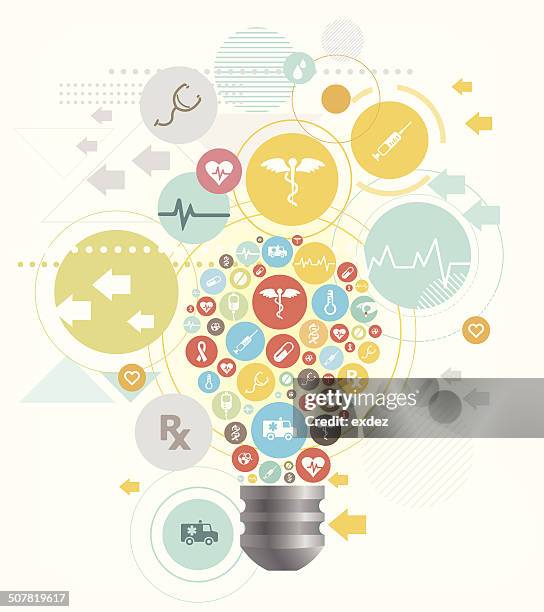 healthcare ideas - editorial stock illustrations