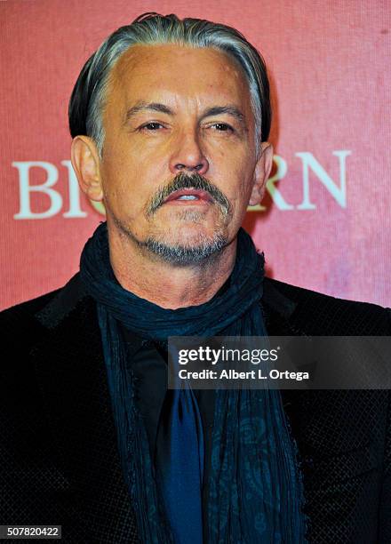 Actor Tommy Flanagan arrives for the 27th Annual Palm Springs International Film Festival Awards Gala held at Palm Springs Convention Center on...