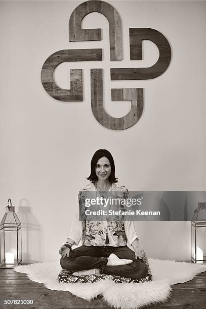 Tal Rabinowitz attends the DEN Meditation Studio grand opening on January 31, 2016 in Los Angeles, California.