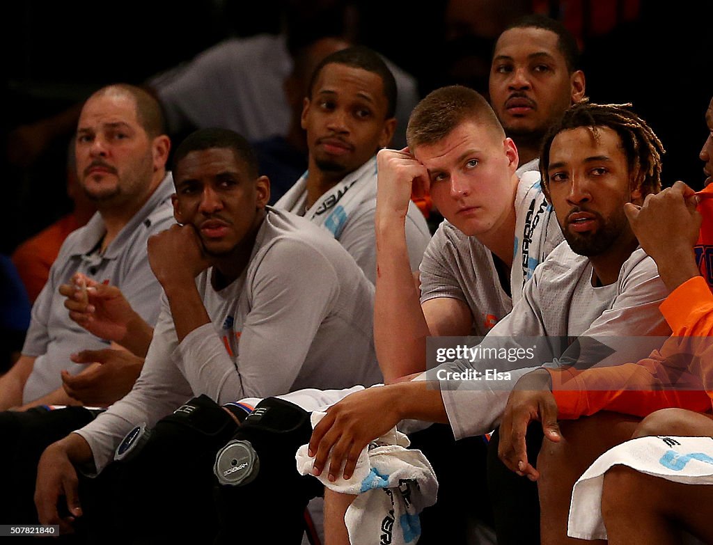 Golden State Warriors v New York Knicks