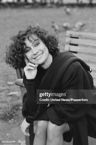 English actress Francesca Annis pictured at a press call to promote the feature film Dune in London on 13th December 1984.