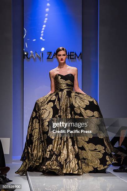 Rani Zakhem catwalk show during the AltaRoma AltaModa fashion week in Rome.