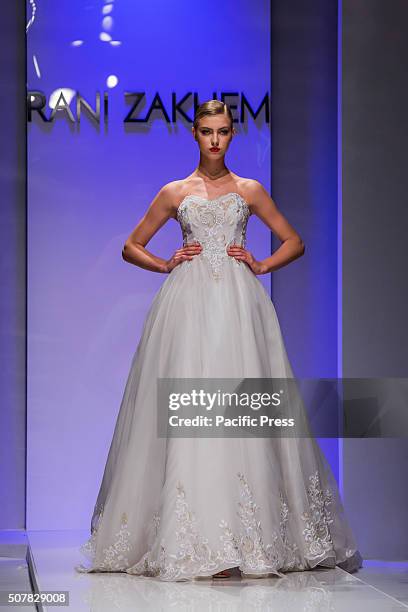 Rani Zakhem catwalk show during the AltaRoma AltaModa fashion week in Rome.