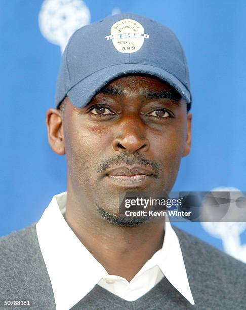 Actor Michael Jace arrives at the Academy of Television Arts and Sciences' "Behind The Scenes Double Header" with FX's "The Shield" and "Nip/Tuck" at...