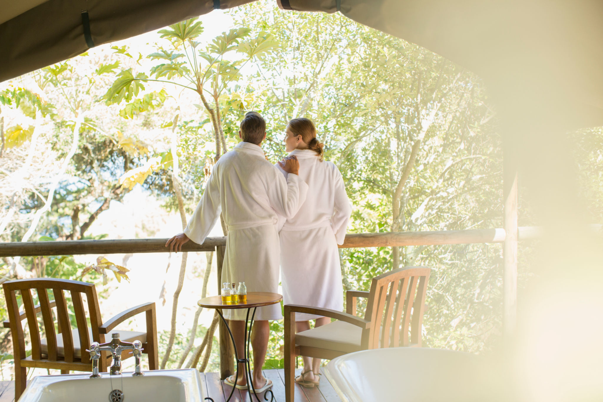 couple spa retreat