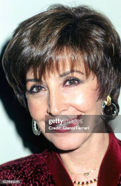 Portrait of the Spanish actress Concha Velasco, 24th January 1996, Madrid, Spain. .