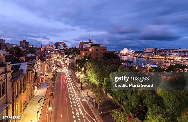 the rocks, sydney, australia - the rocks sydney stock-fotos und bilder