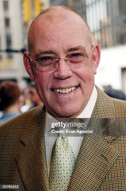 Actor John Schuck attend the opening for "Bombay Dreams" at the Broadway Theatre April 29, 2004 in New York City.