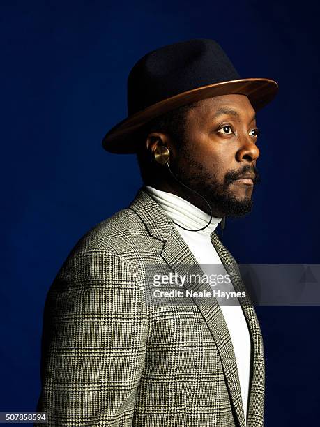 Rapper, singer, songwriter, entrepreneur, actor, DJ, record producer, and philanthropist Will.i.am is photographed for the Times on December 21, 2015...