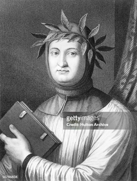 Italian poet Francesco Petrarch, , who was educated at Bologna, traveled in France, Flanders and Rheinland, and was crowned Poet Laureate in Rome in...
