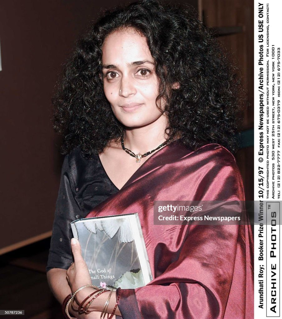 Booker Prize Winner Arundhati Roy