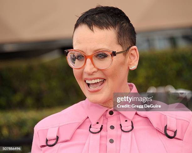 Actress Lori Petty arrives at the 22nd Annual Screen Actors Guild Awards at The Shrine Auditorium on January 30, 2016 in Los Angeles, California.