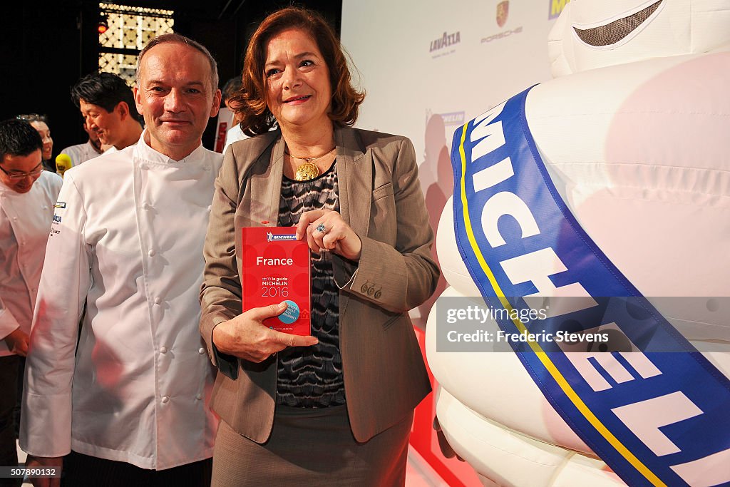 Michelin Guide 2016: Winners Annoucement In Paris