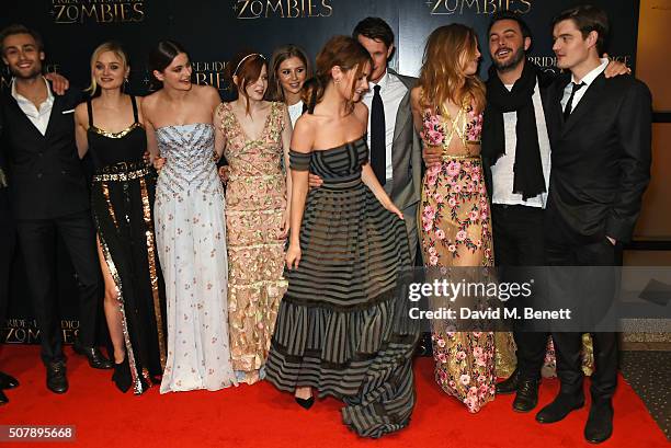 Douglas Booth, Bella Heathcote, Millie Brady, Ellie Bamber, Hermione Corfield, Lily James, Matt Smith, Suki Waterhouse, Jack Huston and Sam Riley...