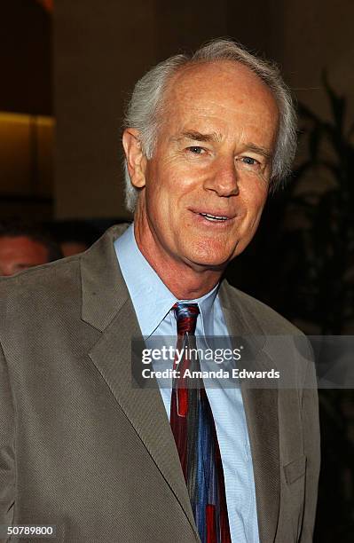 Actor Mike Farrell arrives at the Inaugural Step Up Inspiration Awards Luncheon on April 30, 2004 at the Beverly Hilton Hotel in Beverly Hills,...