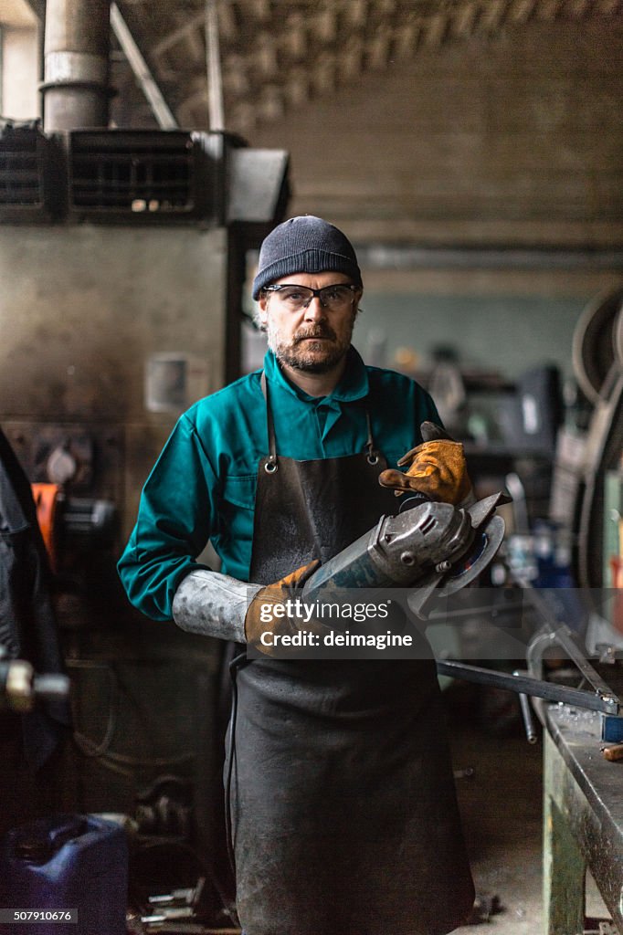 Usine homme Portrait