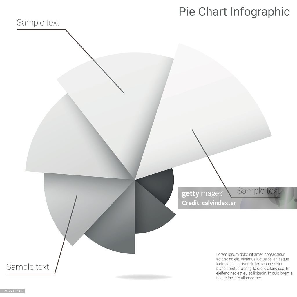 Material Design Chart Examples Material Design Infographic Pie Chart High-Res Vector Graphic - Getty ...