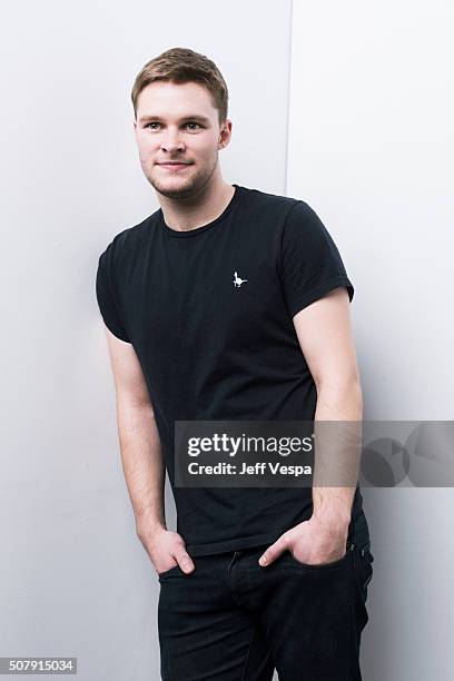 Actor Jack Reynor of 'Sing Street' poses for a portrait at the 2016 Sundance Film Festival on January 25, 2016 in Park City, Utah.