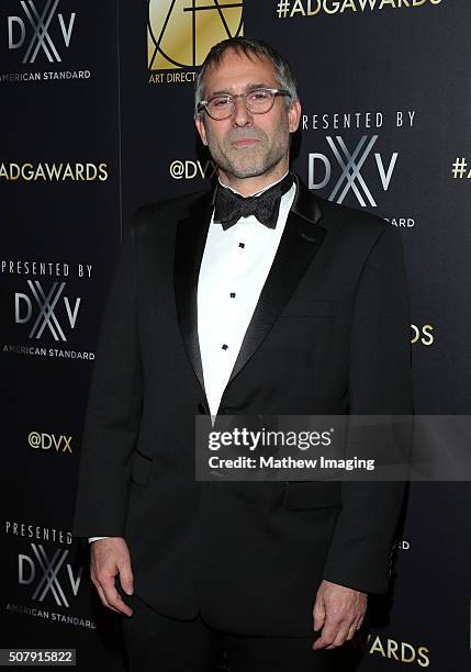 Production Designer Richard Berg arrives at the 20th Annual Art Directors Guild Excellence In Production Design Awards at The Beverly Hilton Hotel on...